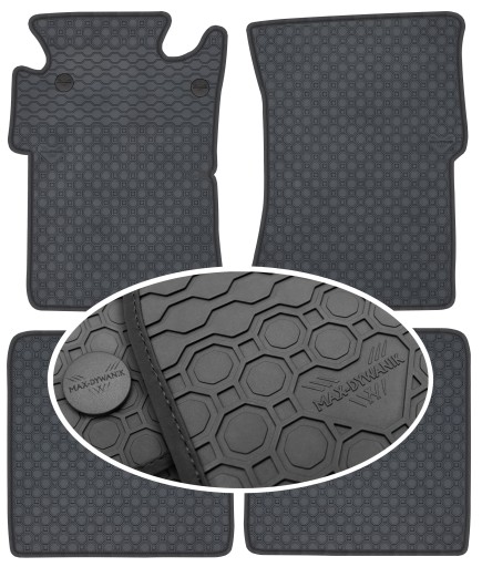 Mercedes W111 Coupe 1965-1971 Резиновые коврики PrimeLiner - Черный