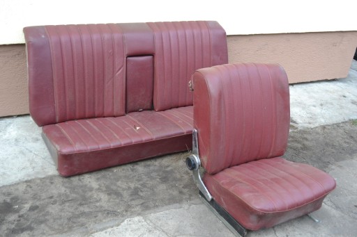 Mercedes W114 Coupe Сидіння водія + заднє сидіння