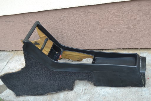 Mercedes W116 Туннель, передняя центральная консоль