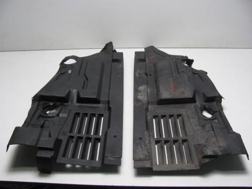 Мерседес W124 Нижні бічні кришки двигуна, пол