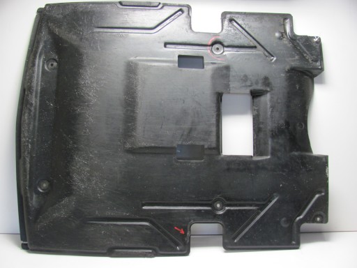 Mercedes W124 Пол двигателя, табличка двигателя