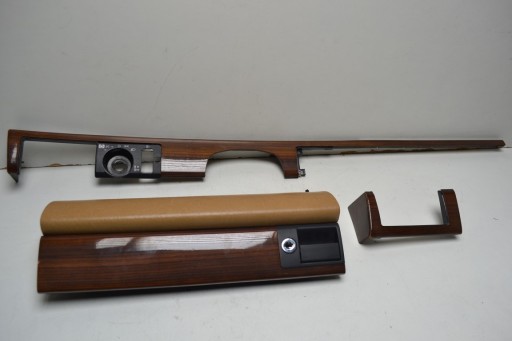 Mercedes W126 SE Деревянные панели кокпита, комплект планок