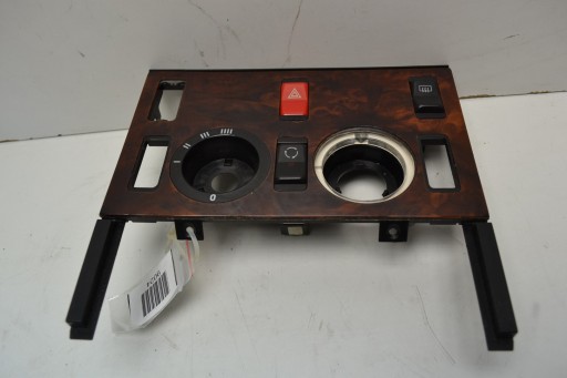 Mercedes W126 SE SEL Центральная консоль из дерева