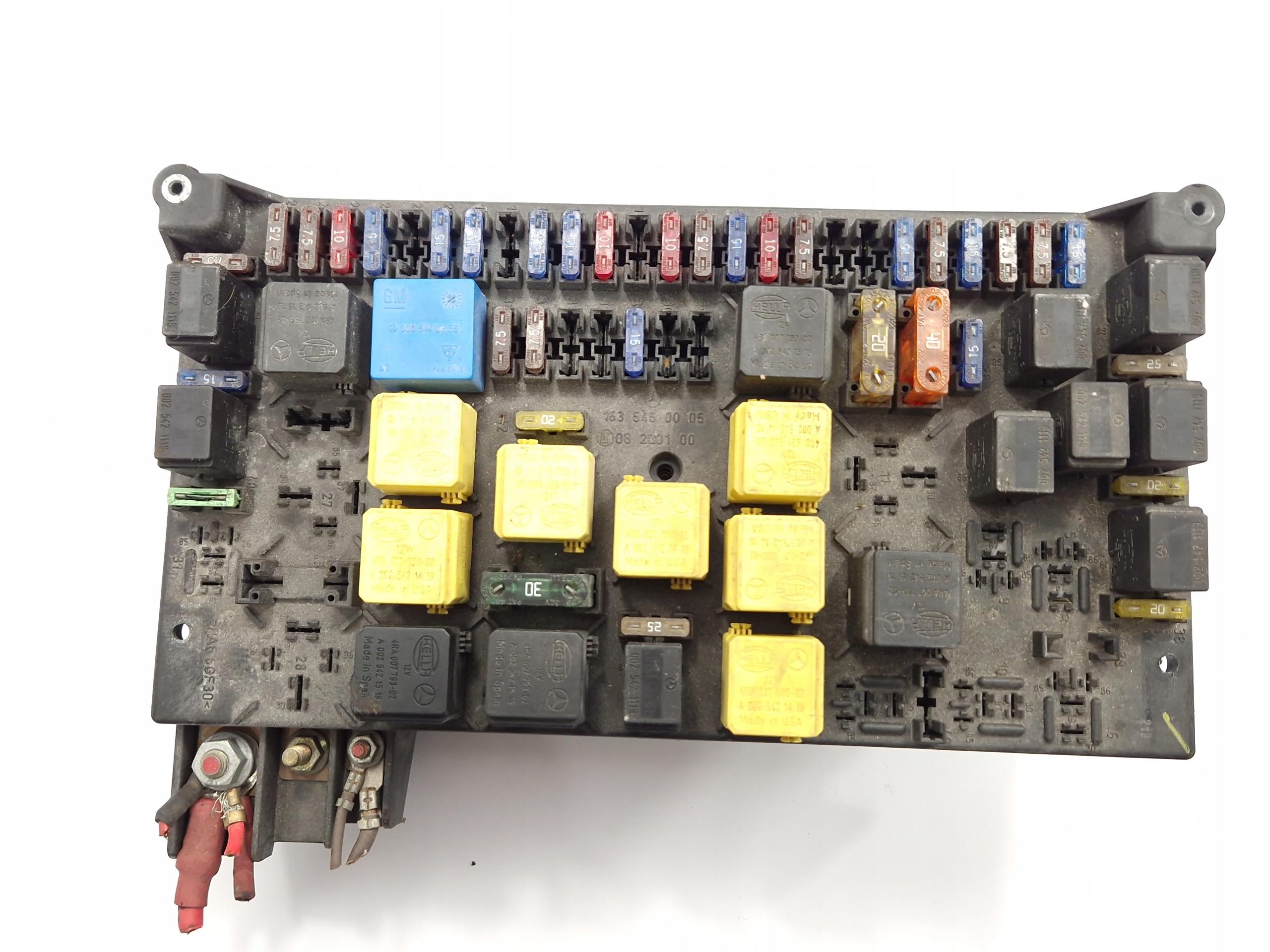 Mercedes W163 - блок запобіжників 1635450005