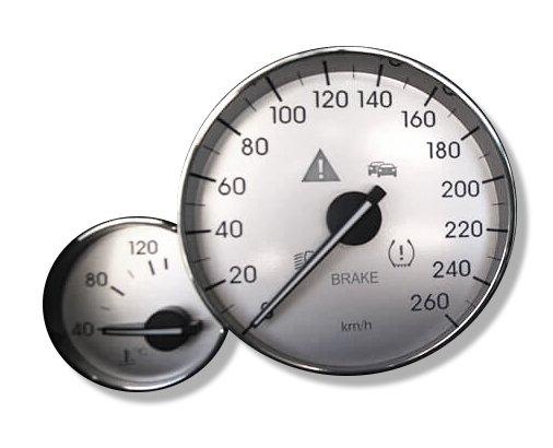 Мерседес W203 04-07 циферблати одометра INDIGLO модель 1