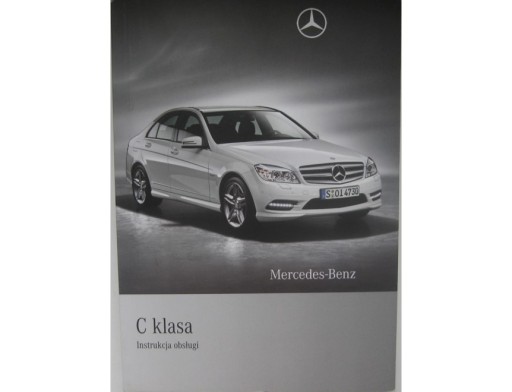 Mercedes W204 C Class 2007-2010 Польська інструкція