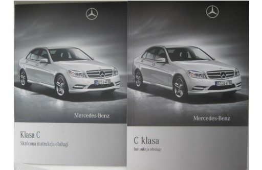 Mercedes W204 Польський керівництво C Клас W204 07-10