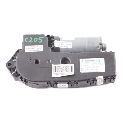 Привід двигуна панорамного люка Mercedes W205 A2059001024