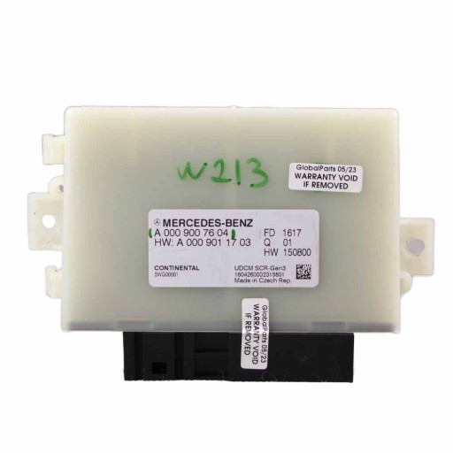 A0009007604 - Mercedes W205 W213 W177 W907 Модуль контроллера выхлопных газов SCR EGR ECU A0009007604