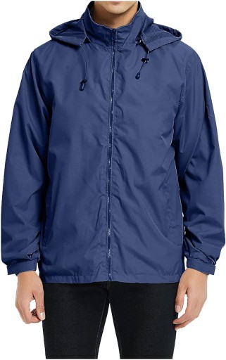 Мужская непромокаемая дышащая куртка XL, синяя
