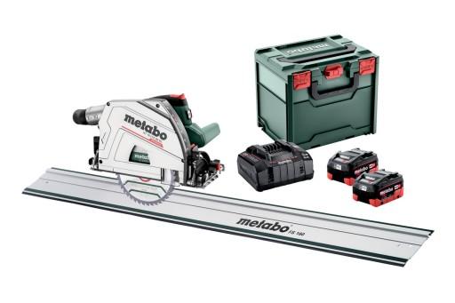 Metabo KT 18 LTX 66 BL SET Дисковая пила 2x8Ah 18V FS 160 рейка + метабокс