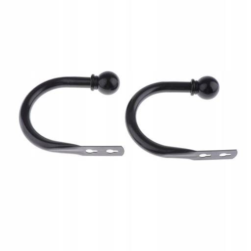 255924 - Металлический крючок для штор-черный