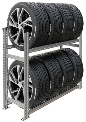 Стійка для шин металева, 8 шт