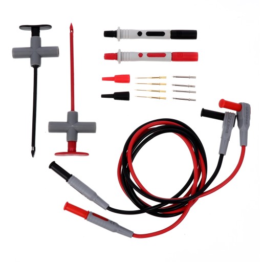 Манометр автомобільний комплект провід вимірювальний зонд банан штекер 16 шт