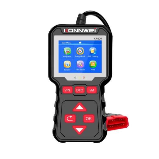 Діагностичний прилад KW320, сканер Konnwei OBD2