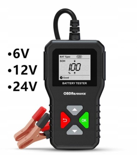 Измеритель внутреннего сопротивления, тестер аккумулятора