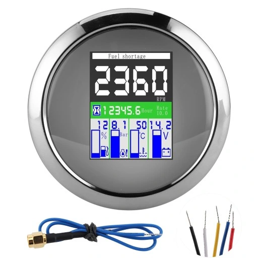 1618200400111 - Багатофункціональний вимірювач 85 мм RPM Temp Meter