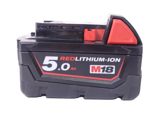 Milwaukee аккумуляторная батарея-Батарея 5.0 Ah RED LITHIUM - ION M18B5 оригинал!!!