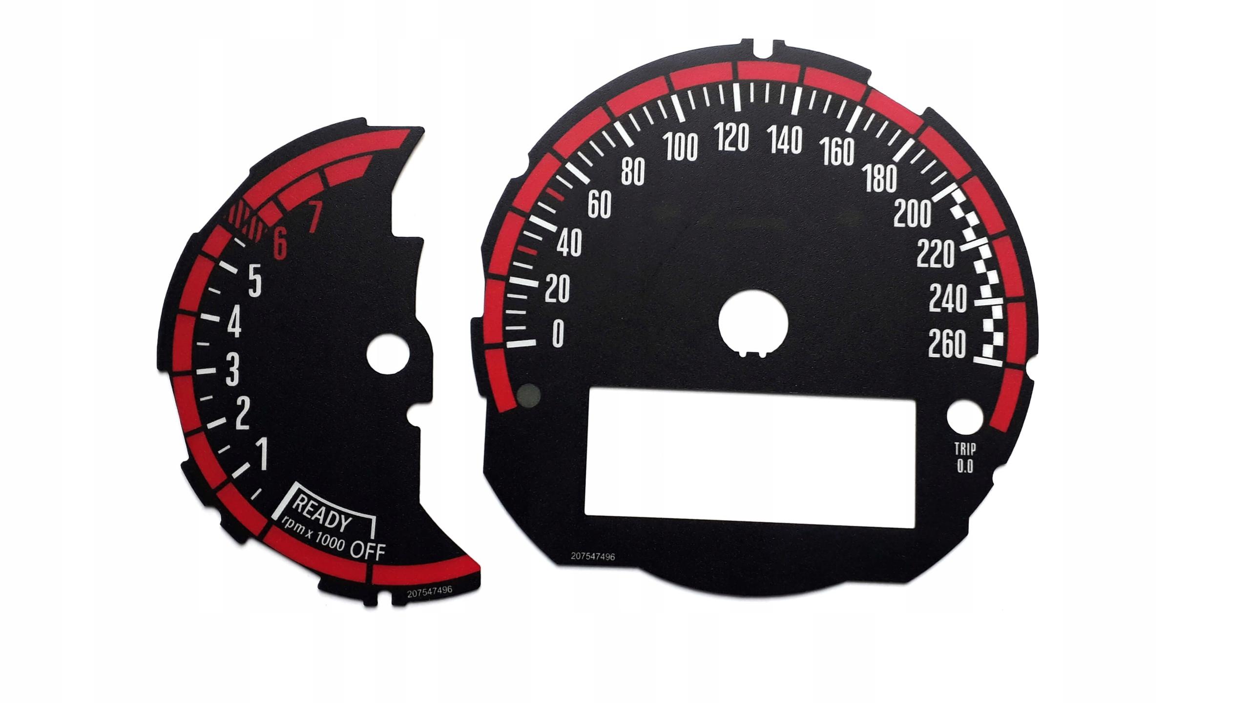 Мини 3 циферблаты счетчика стандарт по шаблону WORKS