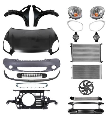 3954 - Mini Countryman One R60 10-16 Ремень капота и крыла КОМПЛЕКТ ДЕТАЛЕЙ