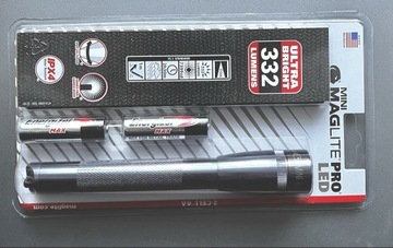 Mini MagLite Pro LED - 332 люмен IPX4 SP2P09H