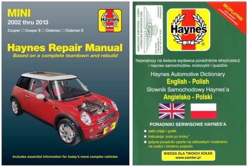Mini One Cooper Clubman USA (2002-2013 Haynes керівництво по ремонту + 24 години БЕЗКОШТОВНО