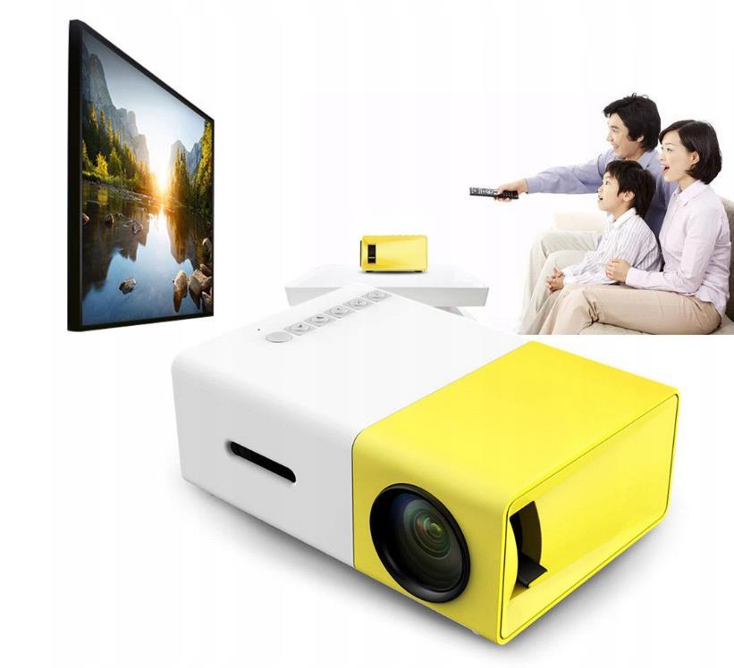 Міні - проектор портативний світлодіодний проектор 1080P LED K