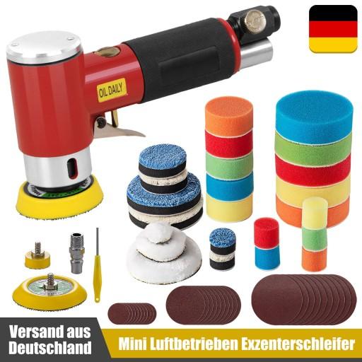 Мини-эксцентриковая шлифовальная машинка 75 мм Набор автомобильных шлифовальных машин Schelifer