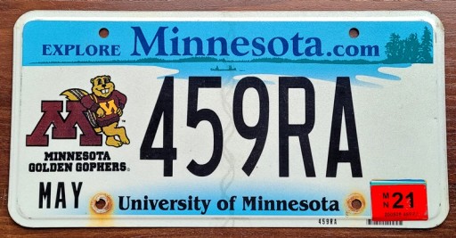 Миннесота 2021 - Номер США