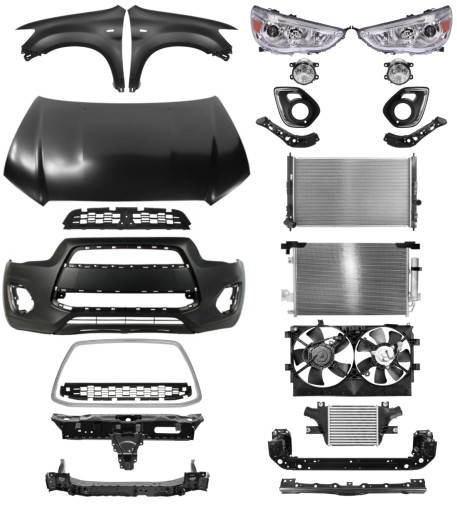 4461 - Mitsubishi Asx 13-16 Ремень капота, бампера и крыла