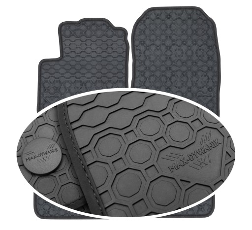 Гумові килимки Mitsubishi Colt VI HB 5D 04-08 PrimeLiner - Чорні