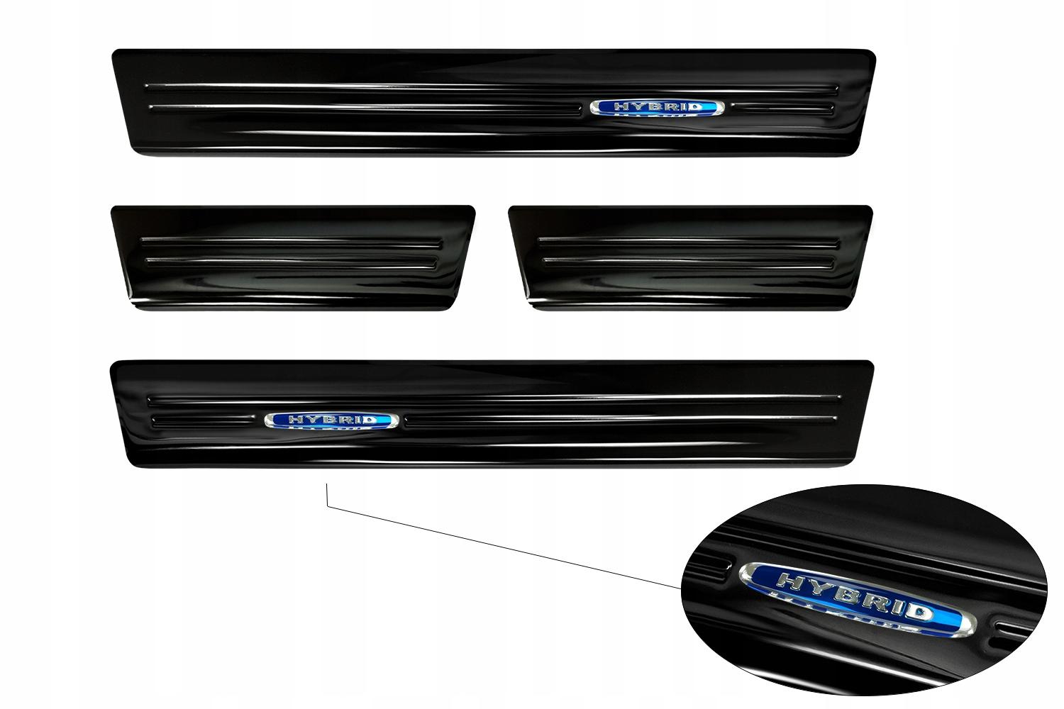 Накладки на пороги Mitsubishi Eclipse Cross