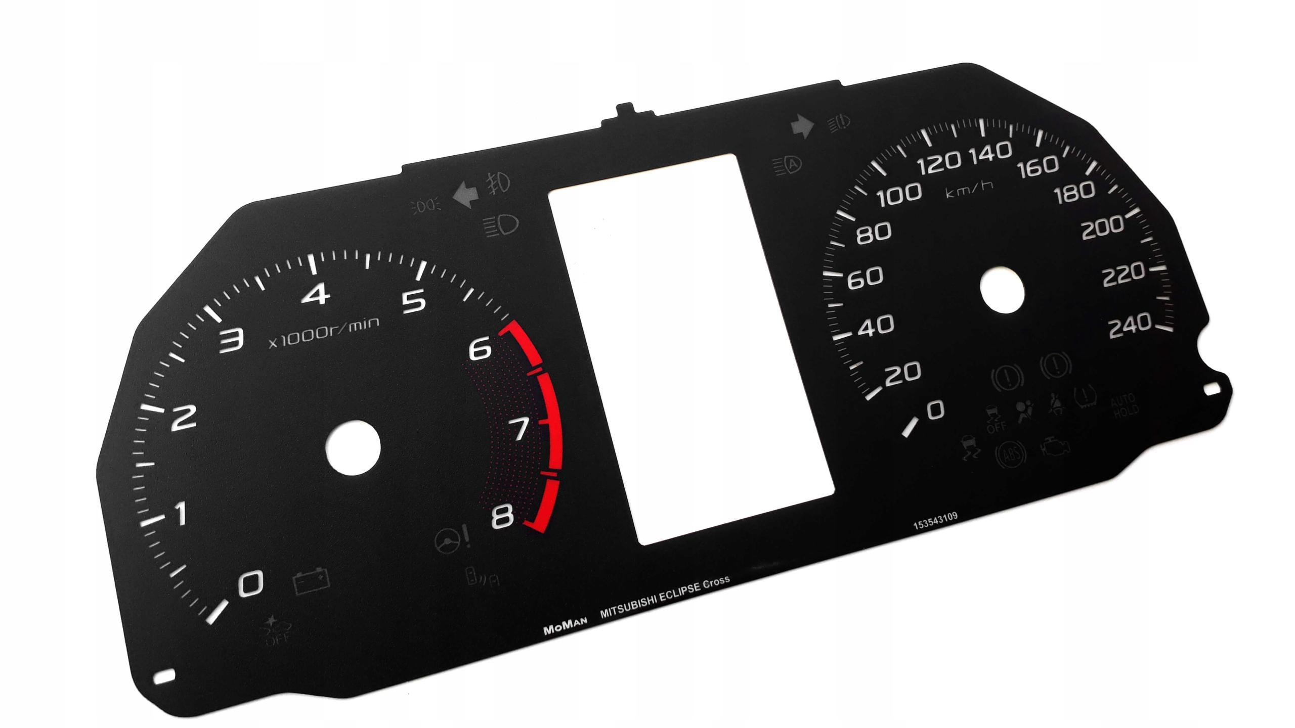 Mitsubishi Eclipse Cross заміна лічильників