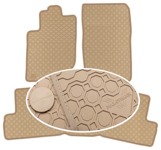 Килимки гумові Mitsubishi L200 IV 2D 06-15 PRIMELINER