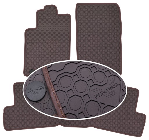 Mitsubishi L200 IV 2D 06-15 Коврики резиновые PrimeLiner