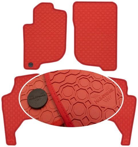 Mitsubishi L200 IV 4D 06-15 Коврики резиновые PrimeLiner