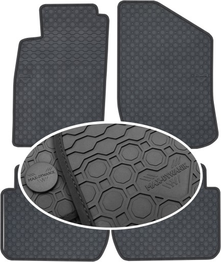 Гумові килимки Mitsubishi Lancer IV 1988-1992 PrimeLiner - Чорні