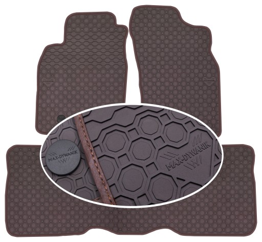 Mitsubishi Lancer VII 03-05 Резиновые коврики PrimeLiner