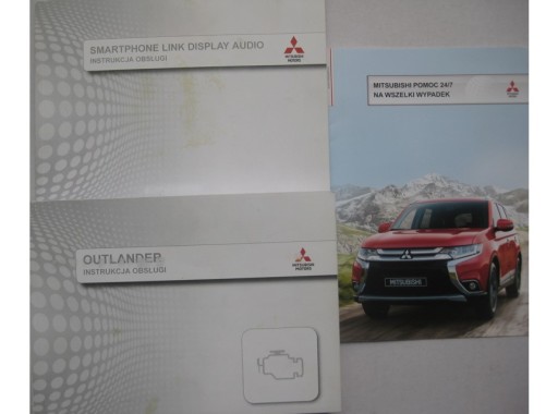 Mitsubishi Outlander 18-22 инструкция по эксплуатации PL