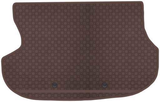 Mitsubishi Outlander I 2003-2006 Вставка в багажник PRIMELINER - КОРИЧНЕВЫЙ