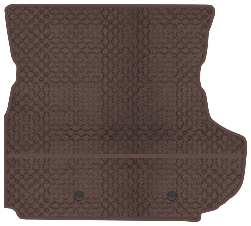 Mitsubishi Outlander II 2006-2012 Вставка в багажник PRIMELINER - КОРИЧНЕВЫЙ