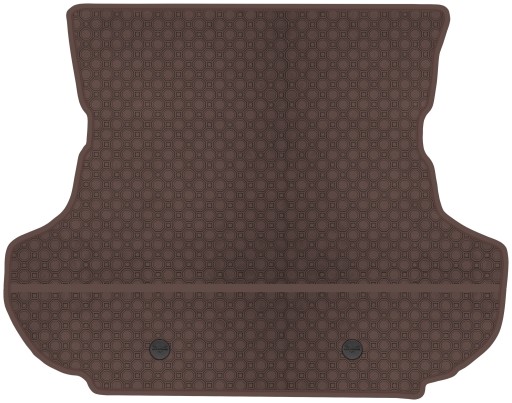 Mitsubishi Outlander II 2006-2012 Вставка в багажник PRIMELINER - КОРИЧНЕВЫЙ