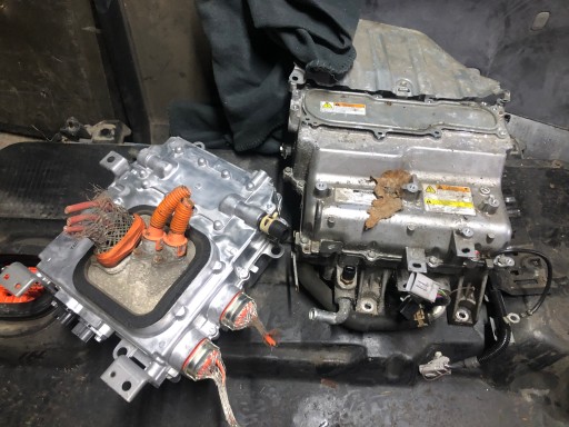 Mitsubishi outlander III phev инвертор