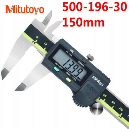 Штангенциркуль Mitutoyo 6 дюймів 0-150 мм 500-196-30 цифр