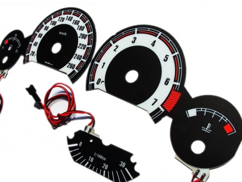 MoMan - Циферблаты Indiglo для счетчика BMW Z3, ​​рисунок 1