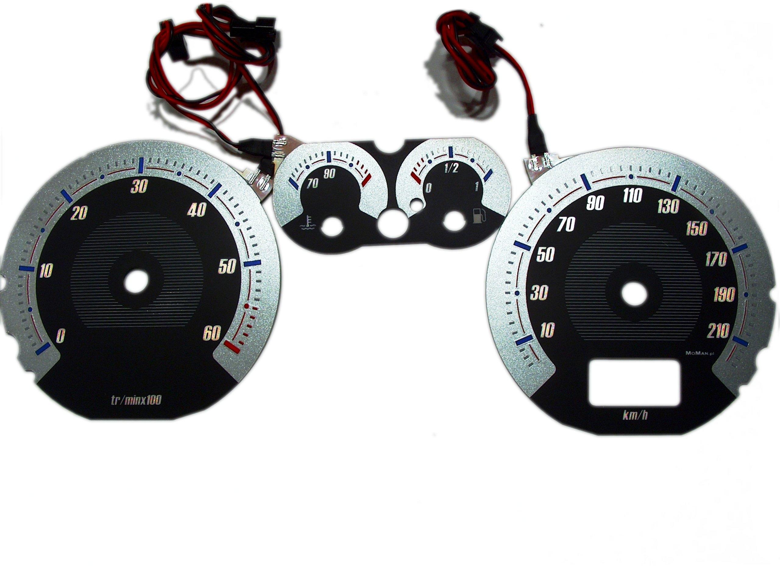 Moman тахометр dials INDIGLO PEUGEOT 307 design 2