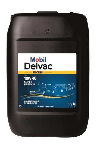 Mobil Delvac Modern 10W-40 Super Defense V1 20L для Delvac XHP EXT 10W-40