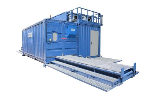 Мобильная дробеструйная камера - SANT-TECH