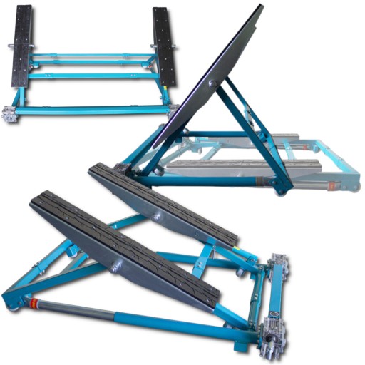 Мобильный наклонный подъемник для мастерской 2000 кг, стальной, универсальный