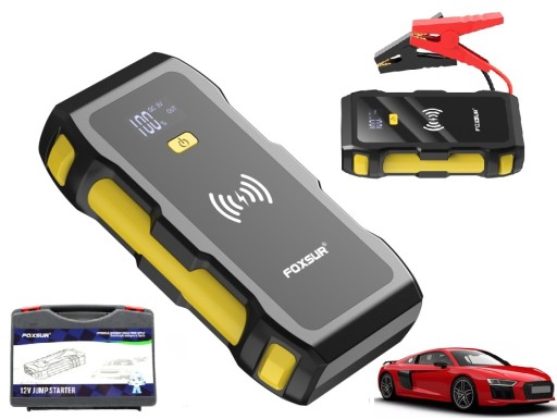 Зарядний пристрій Strong Jump Starter BOOSTER Start-up PowerBank QI Charger 39800 mAh 1200 A